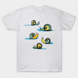 Zen snails with slime T-Shirt